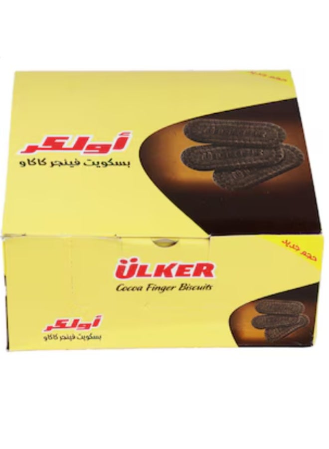Ulker Cocoa Fingers Biscuits – 60 g – Pack of 6 - Image 1